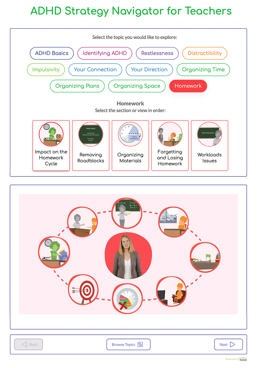 Learnbase Resource Navigator